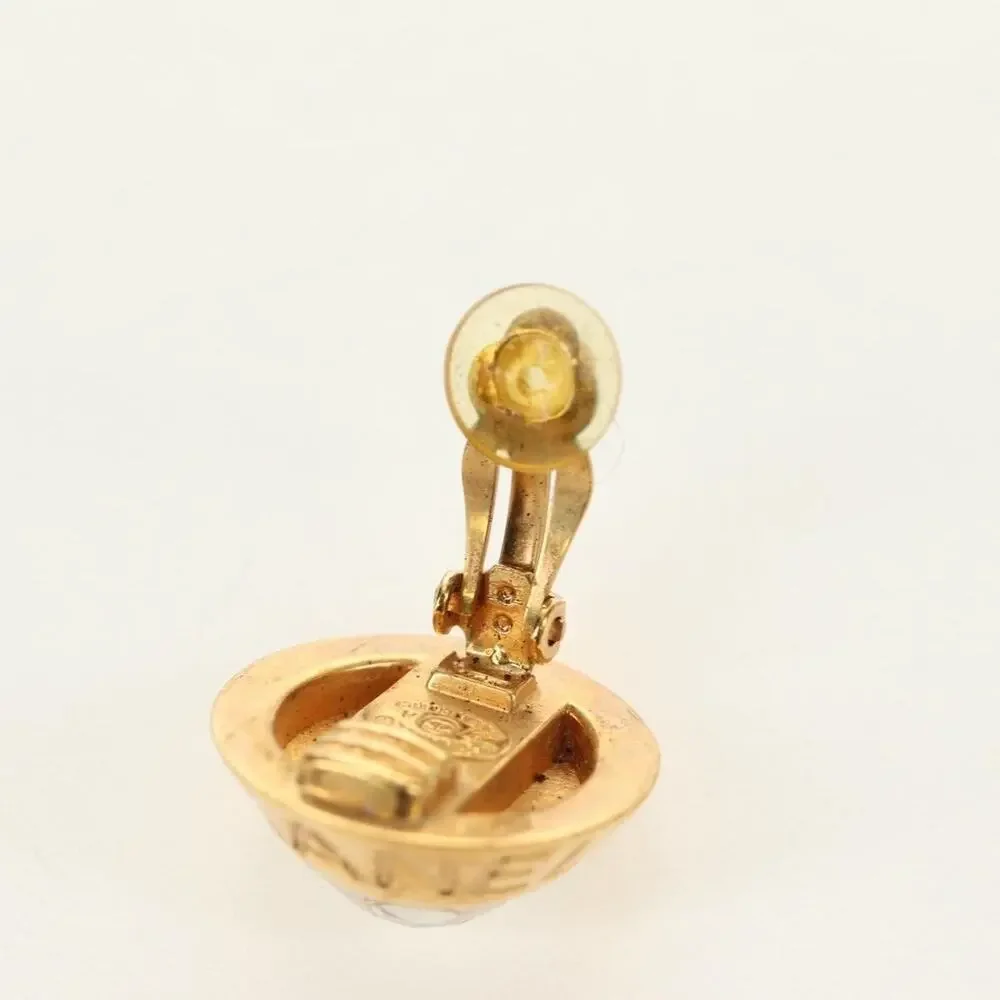 Chanel CC Earring Gold